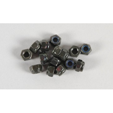 Self-locking hexagon nut, M4, 15pcs.