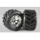 Monster Truck tires H, 14mm, glued, 2pcs.