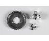 Steel gearwheel 48 teeth w.adapter, set