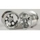 Stadium Truck wheels 14mm chromed, 2pcs.