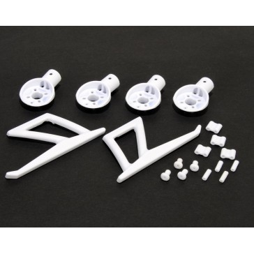 DISC.. MR200 Motor Mounts and Parts set (White)