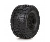 Front/Rear Premount Tire: 1/18 4WD Ruckus (2)