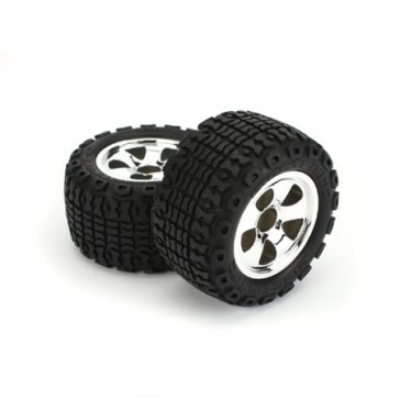 DISC.. Prmnt  F/R Tire Set (2). Chr.All Terrain: Circuit