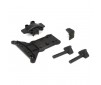 Gear Cover/Kick Plate/Battery Mnts: 1:10 4wd All