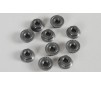 Wheel nuts M6, self-locking, 10pcs.