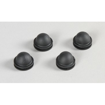 Dampening rubber f. body support, 4pcs.