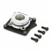 DISC.. Backplate w/O-Ring, Screws: .31