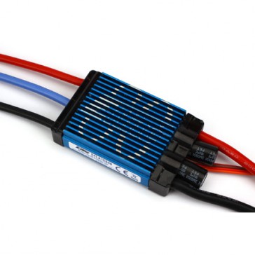 Contrôleur Brushless 80-Amp Pro Switch-Mode BEC, prise EC5 (v2)