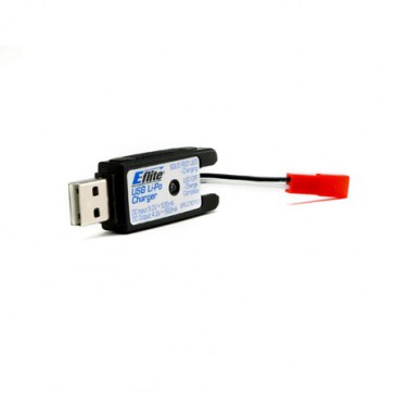 1S USB Li-Po Charger, 500mA, JST: 180 QX HD