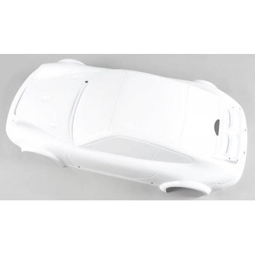 Body Porsche GT3 RSR 4WD, white, 2mm, 1pce.