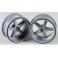 Wheel 1:6 silver, 2pcs.