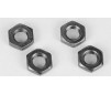 Hexagon nut M8-left, 2pcs.