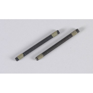 Headless pin w. safety device M4x45, 2pcs.