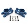 DISC.. RC8/T/SC8 CNC ALLOY REAR HUB CARRIERS - BLUE