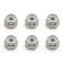 DISC.. SC10 8-32 ALUMINIUM LOCKNUTS SILVER