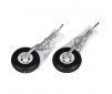 DISC.. P51 Strega :  set of main landing gear with strut and tires