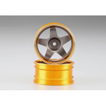 Alfa Romeo 75 Turbo Evoluzione, CNC Alloy-Rims (gray/gold)