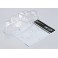 DISC.. 1/8 Chassis Protector Body for MBX-6, Clear