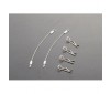 Body Clips (4pcs.) with Metal cord 100mm (2pcs.)