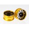 DISC.. Mitsubishi Lancer Evo X, Rim CNC Alloy (black) (2 pcs.)