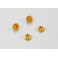 DISC.. Aluminum wheel nuts (golden) 4pcs.