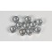 Hexagon nut M6 flat, 10pcs.