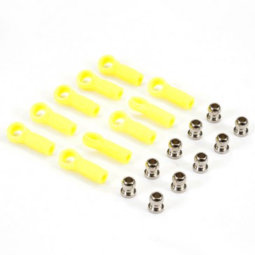 YELLOW SMALL ROSE BALL JOINTS