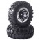 DISC.. KONG' CRAWLER TYRE W/1.9 BEADLOC WHEEL 90mm (BK)