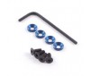 M3 ENGINE MOUNTS w/F.H.SCREWS BLUE