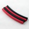 6.4mm HEATSHRINK RED/BLACK (10CM X 4PCS)