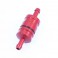 DISC.. RED ANODISED FUEL FILTER