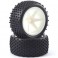 1/10TH MOUNTED BUGGY TYRES LP 'STUB' REAR (SPOKED)