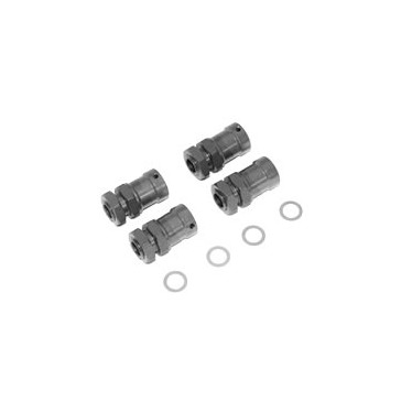 1/8TH 15mm EXTENSION HUB ADAPTORS - TO WIDEN TRACK