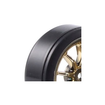 1/10TH STREET WHEEL/ DRIFT TYRES 10-SPOKE GOLD