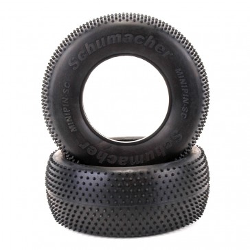 Short Course Tyre - Mini Pin - Yellow (pr)