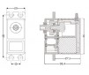 DISC.. ES9254 - Metal case/gear digital Servo - 40x20x38,4mm 72g