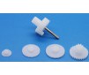 DISC.. Servo spare parts : Resin Gear Set for ES08A/ES08D