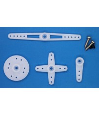 DISC.. Servo spare parts : Micro Horn Set&Screws for ES08A/ES08D