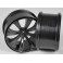 Truggy wheel 1:6, black, 2pcs.