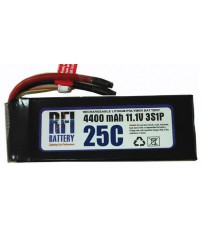 DISC..Lipo Batterij 2650mAh 25C/50C 18,5V (5S) 32x45x134 - 345g EC3