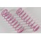 DISC.. Damper spring pink, 2,6x105mm, 2pcs.