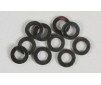 Washers, steel 3,2mm, big, 15pcs.