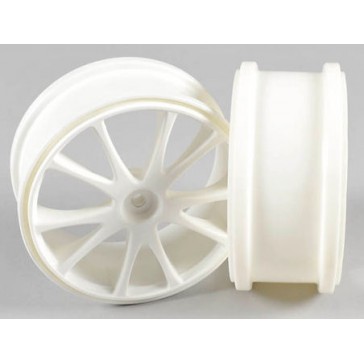 Off-Road spoke wheel 1:6, white, 2pcs.