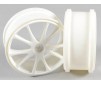 Off-Road spoke wheel 1:6, white, 2pcs.