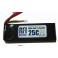 DISC.. Lipo Battery 3000mAh 25C/50C 11,1V (3S) 17x50x148 - 228g EC3