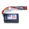 DISC.. Lipo Batterij 800mAh 25C/50C 11,1V (3S) 23x32x57 - 66g Deans