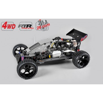 Off-Road Buggy WB 535, 4WD, RTR, transparent body