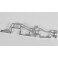Alum.front axle carrier right-F1 Comp., 1pce.