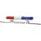 DISC.. Car LED double rond rouge bleu