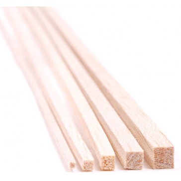 BALSA Ligger 1000 x  8 x  8 mm